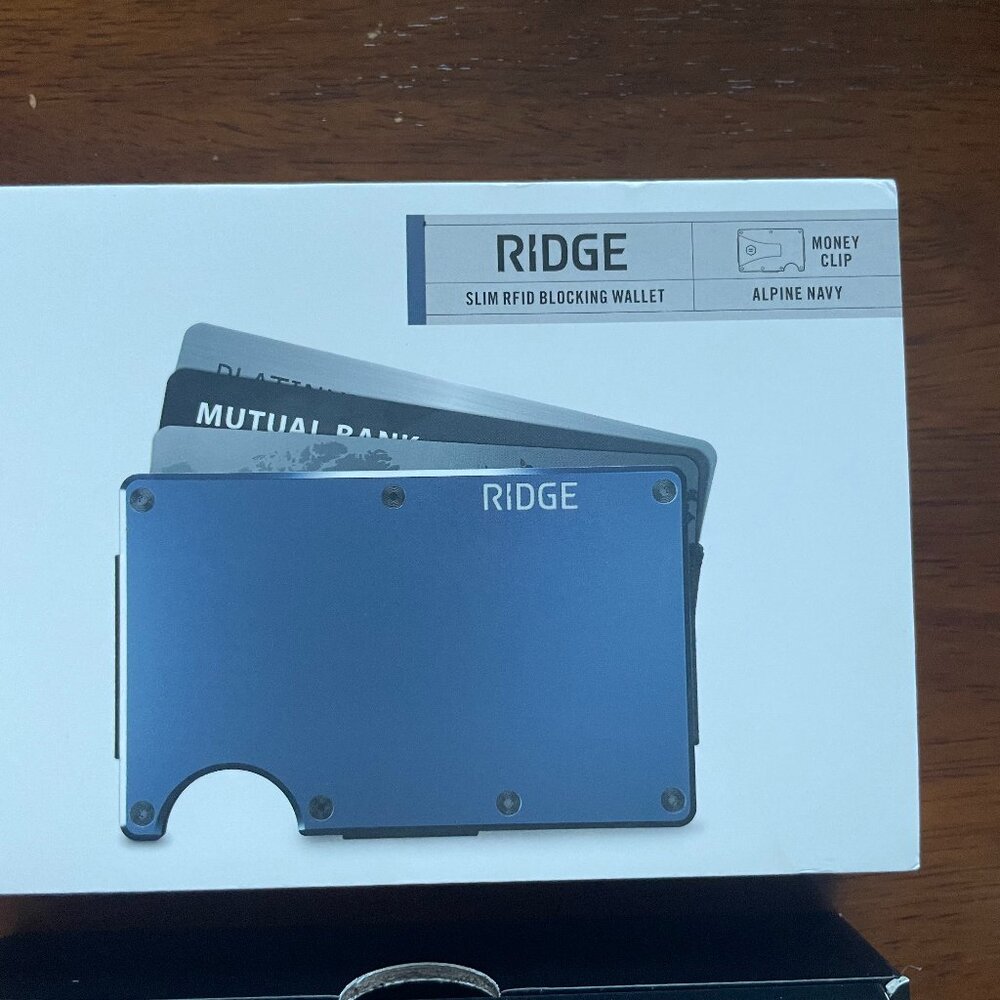 Alpine Navy Ridge Wallet - New